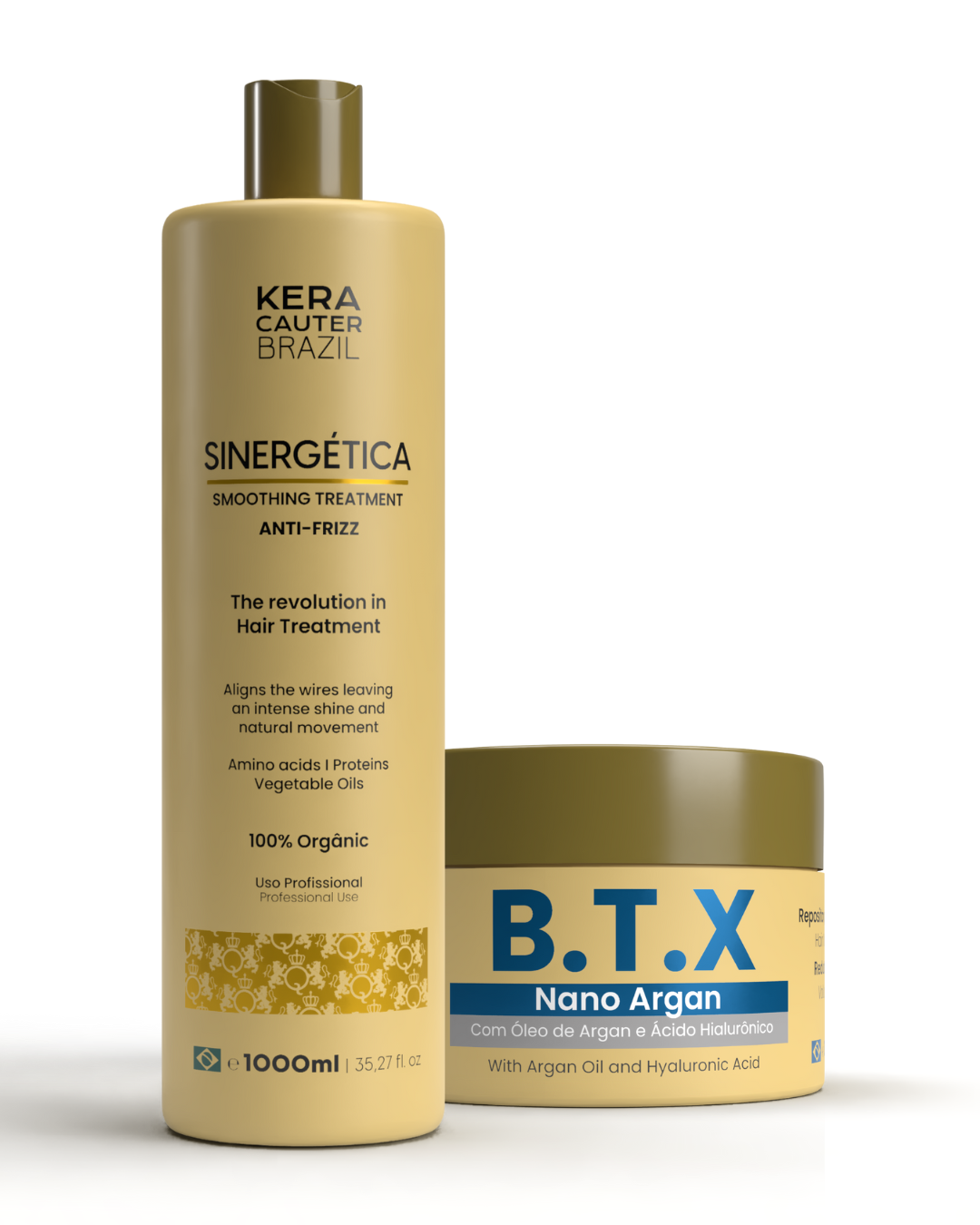 Kit Progressiva 100% Sem Formol + Mascara de tratamento 300g