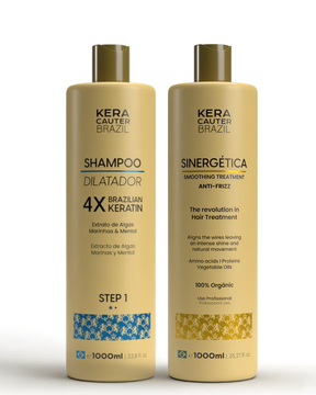 Kit Progressiva 100% Sem Formol + Shampoo Dilatador